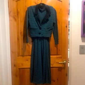 Vintage Betsy Johnson dress and jacket